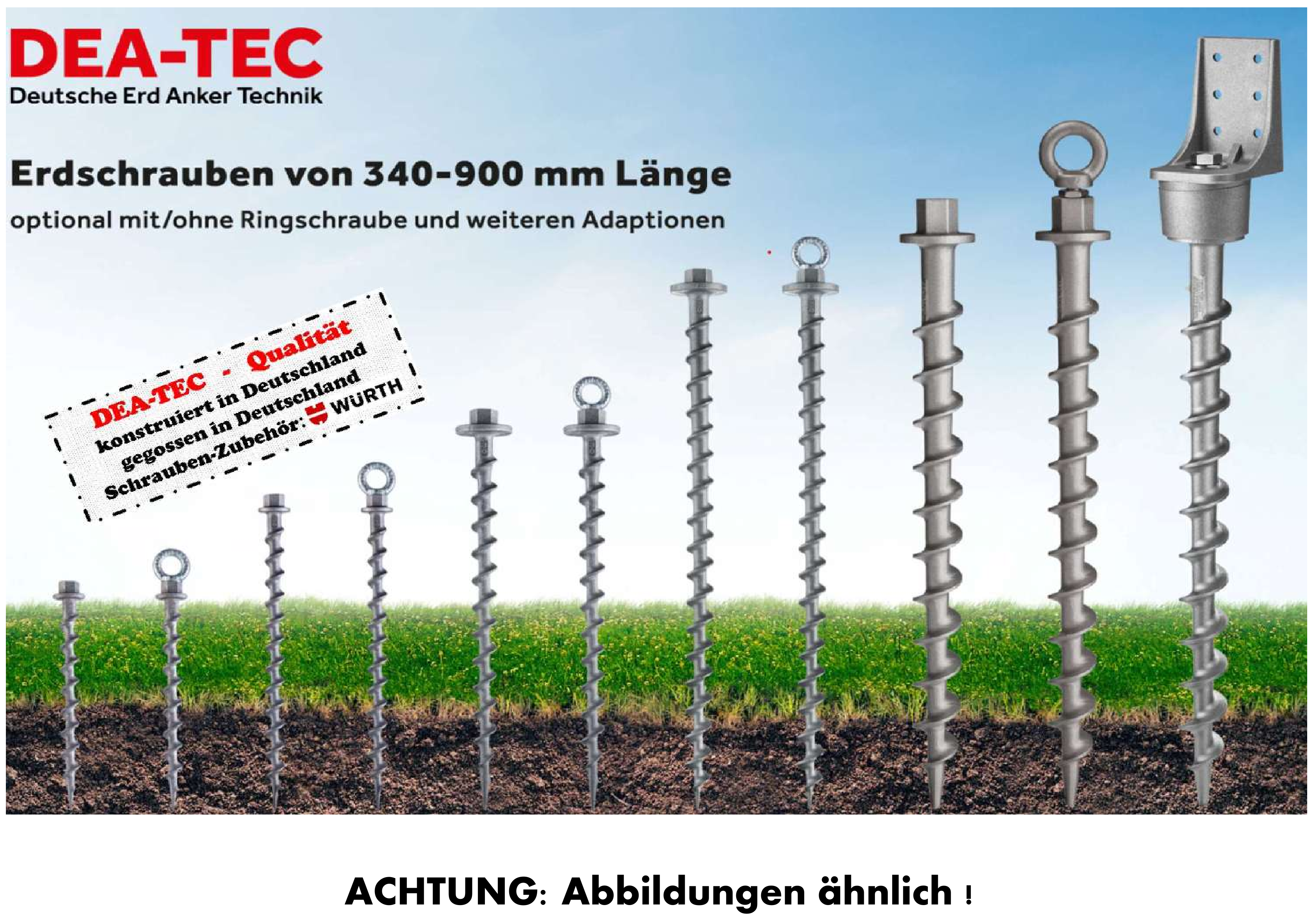 SLOG-X Erdschraube ES340-SW27